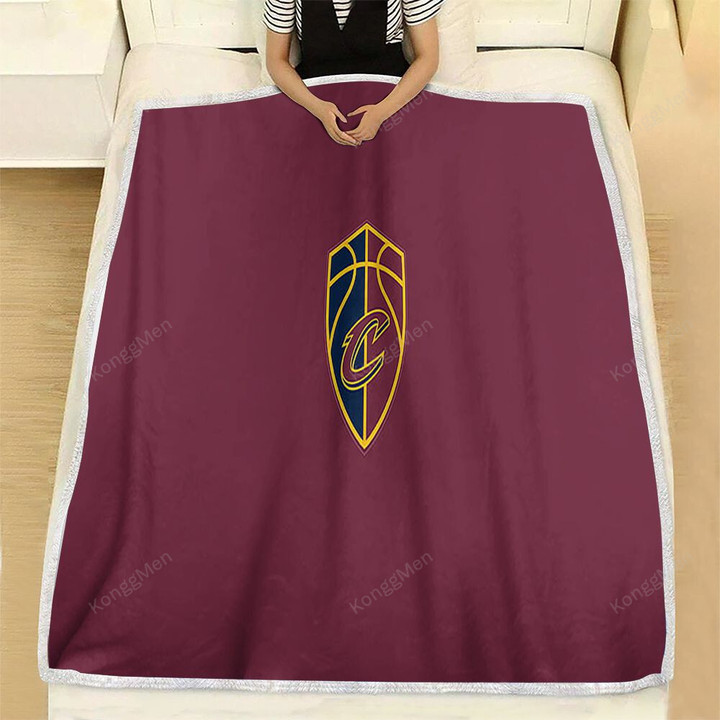Basketball Fleece Blanket - Cleveland Cavaliers Nba Basketball 2004 Soft Blanket, Warm Blanket