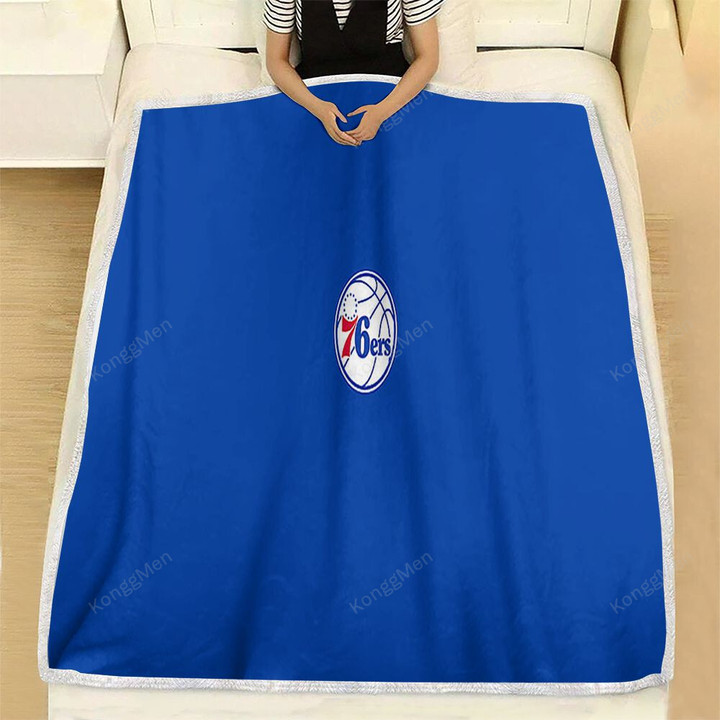 Basketball Fleece Blanket - Philadelphia 76Ers Nba Basketball 2004 Soft Blanket, Warm Blanket