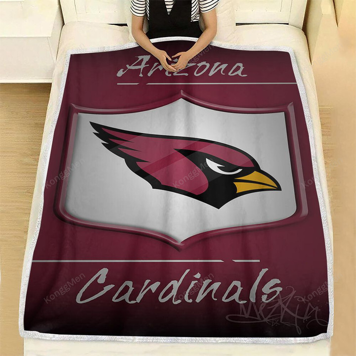 Arizona Cardinals Fleece Blanket - Larry Fitzgerald Markus Golden Mizkjg Soft Blanket, Warm Blanket