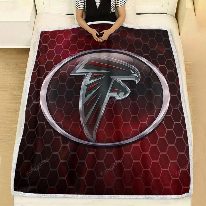 Atlanta Falcons Fleece Blanket - Atlanta Falcon Football Michael Vick Soft Blanket, Warm Blanket