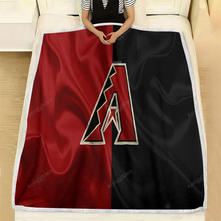 Arizona Diamondbacks Fleece Blanket - D-Backs Silk American Baseball Club Soft Blanket, Warm Blanket