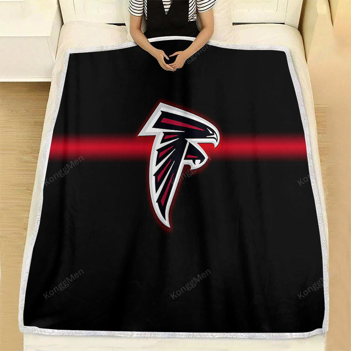 Atlanta Falcons Fleece Blanket - Falcons Football Atlanta Soft Blanket, Warm Blanket