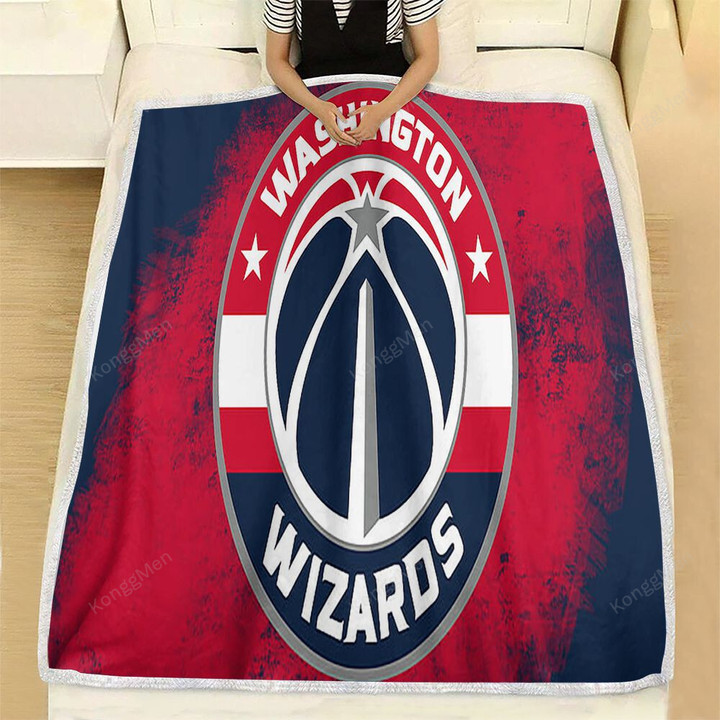 Basketball Fleece Blanket - Washington Wizards Nba  Soft Blanket, Warm Blanket