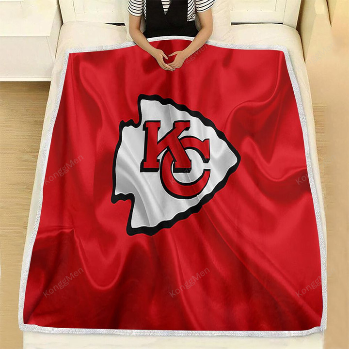 Kansas City Chiefs Fleece Blanket - American Football National Football League  Soft Blanket, Warm Blanket