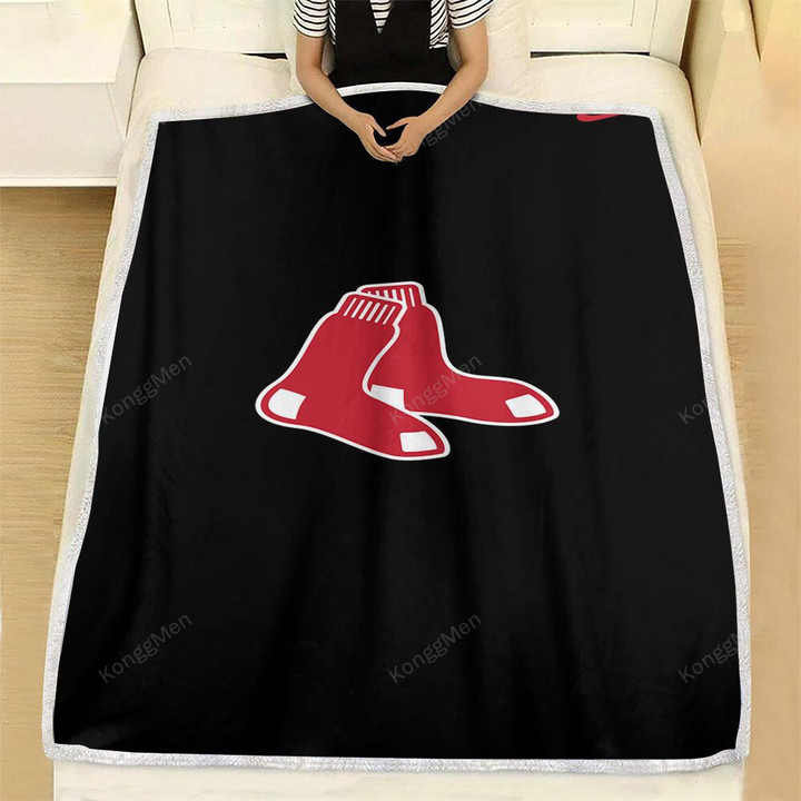 Boston Red Sox Fleece Blanket - Red Sox Baseball World Series Soft Blanket, Warm Blanket