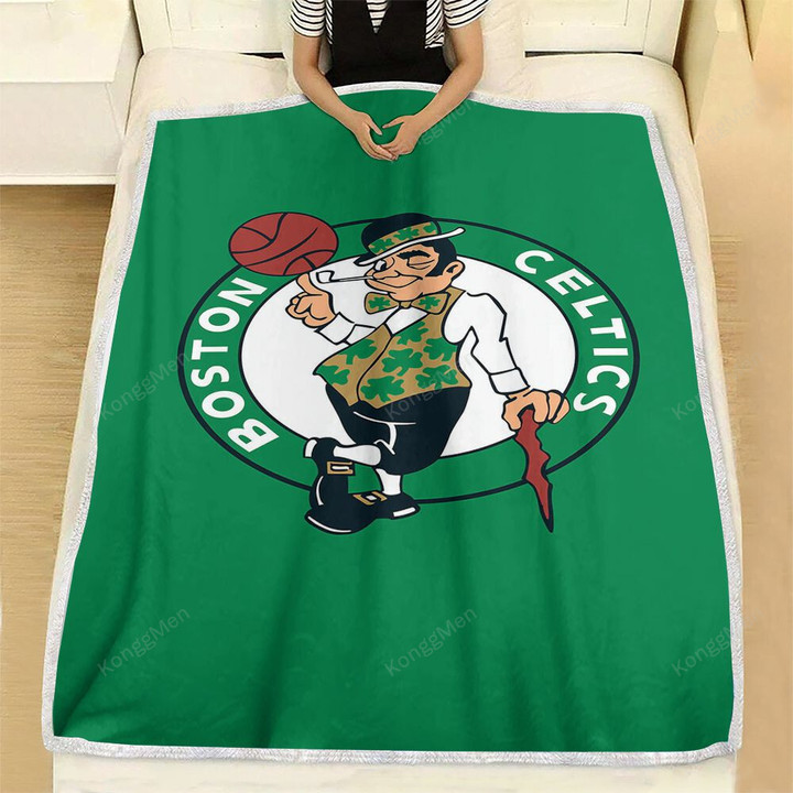 Celtics Fleece Blanket - Boston Nba  Soft Blanket, Warm Blanket