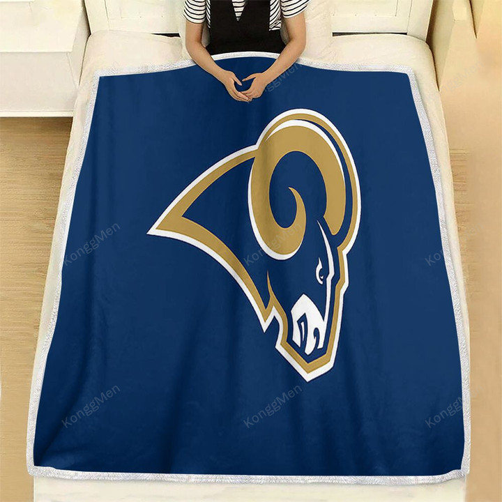 Football Fleece Blanket - Los Angeles Rams1011  Soft Blanket, Warm Blanket
