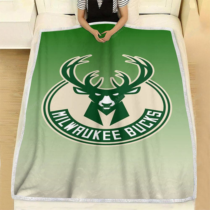 Milwaukee Bucks Fleece Blanket - Milwaukee Nba  Soft Blanket, Warm Blanket