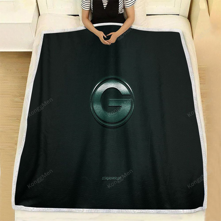 Green Bay Packers Fleece Blanket - American Football Club Nfl Green Soft Blanket, Warm Blanket