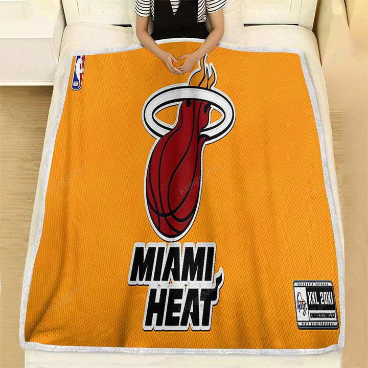 Miami Heat  Fleece Blanket - Nba Miami Miami Heat Soft Blanket, Warm Blanket