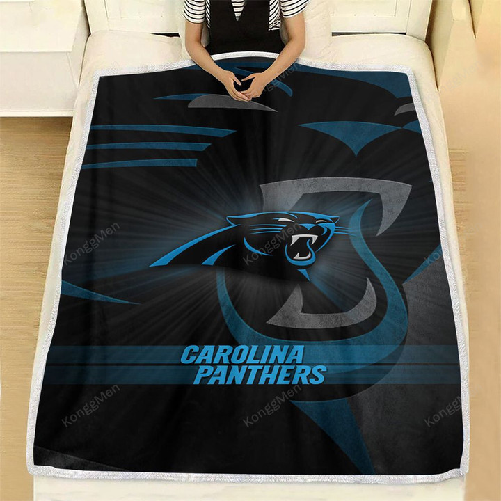 Carolina Panthers Fleece Blanket - Nfl Football1003  Soft Blanket, Warm Blanket