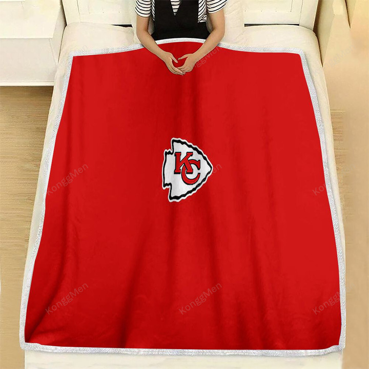 Football Fleece Blanket - Kansas City Chiefs Nfl1004 Soft Blanket, Warm Blanket