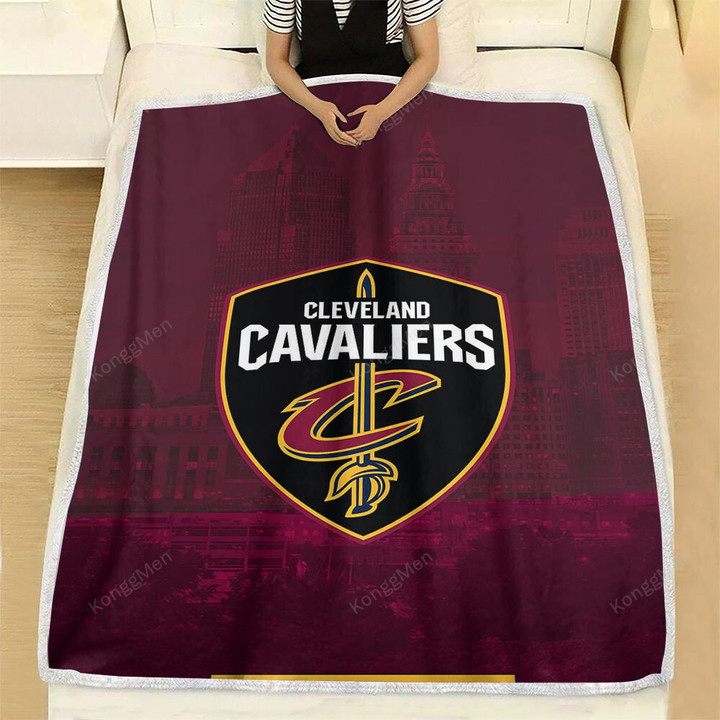 Cleveland Cavaliers Fleece Blanket - Basketball Finals Lebron James Soft Blanket, Warm Blanket
