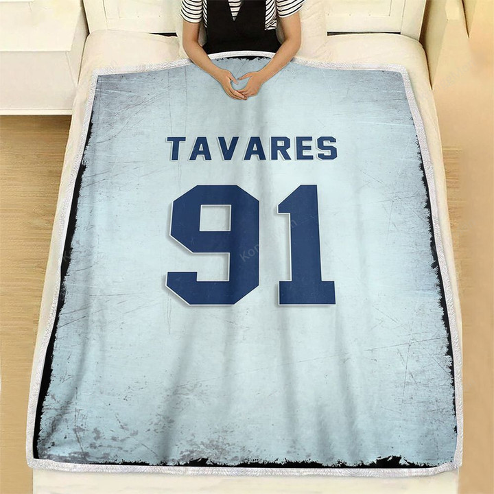 John Tavares Fleece Blanket - Toronto Maple Leafs2001 Soft Blanket, Warm Blanket