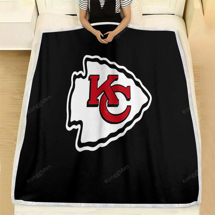 Football Fleece Blanket - Kansas City Chiefs Nfl1001 Soft Blanket, Warm Blanket