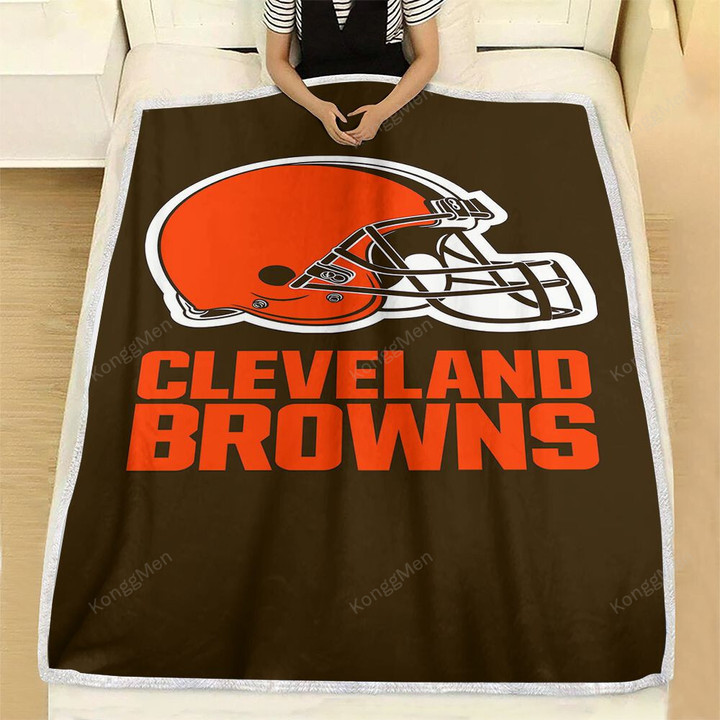Cleveland Browns Fleece Blanket - Nfl Football1003  Soft Blanket, Warm Blanket