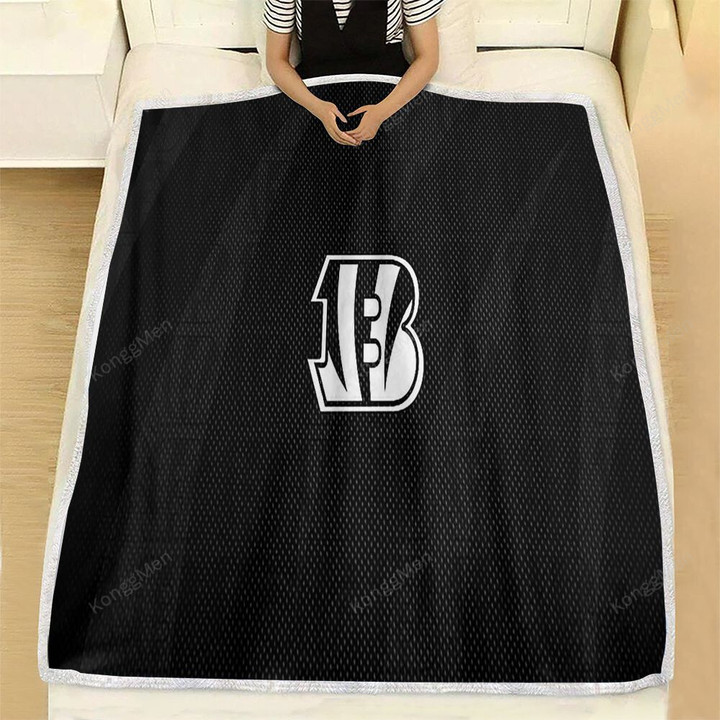 Football Fleece Blanket - Cincinnati Bengals1004  Soft Blanket, Warm Blanket