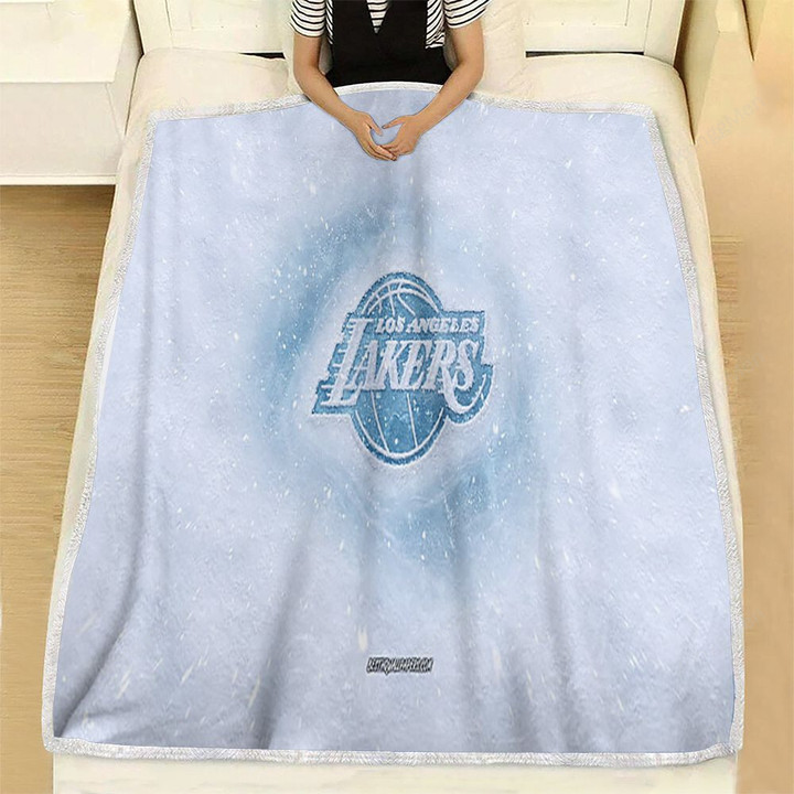 Los Angeles Lakers Fleece Blanket - American Basketball Club Nba Soft Blanket, Warm Blanket
