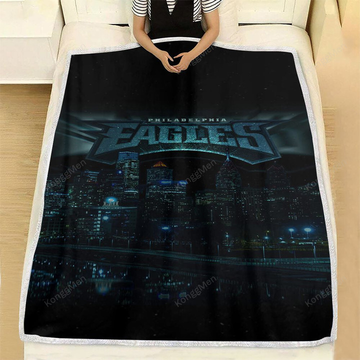 Philadelphia Eagles1002 Fleece Blanket -  Soft Blanket, Warm Blanket