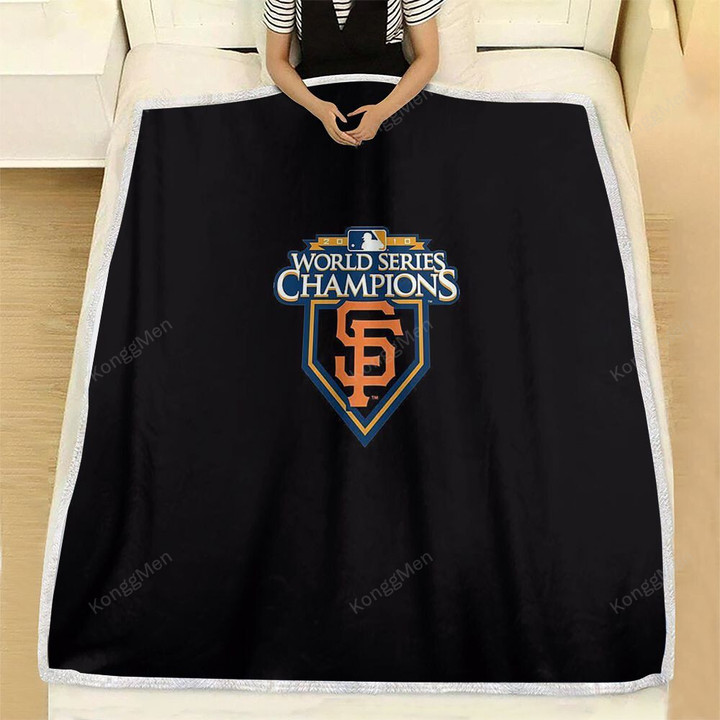 San Francisco Giants Fleece Blanket - Sf Giants1001  Soft Blanket, Warm Blanket