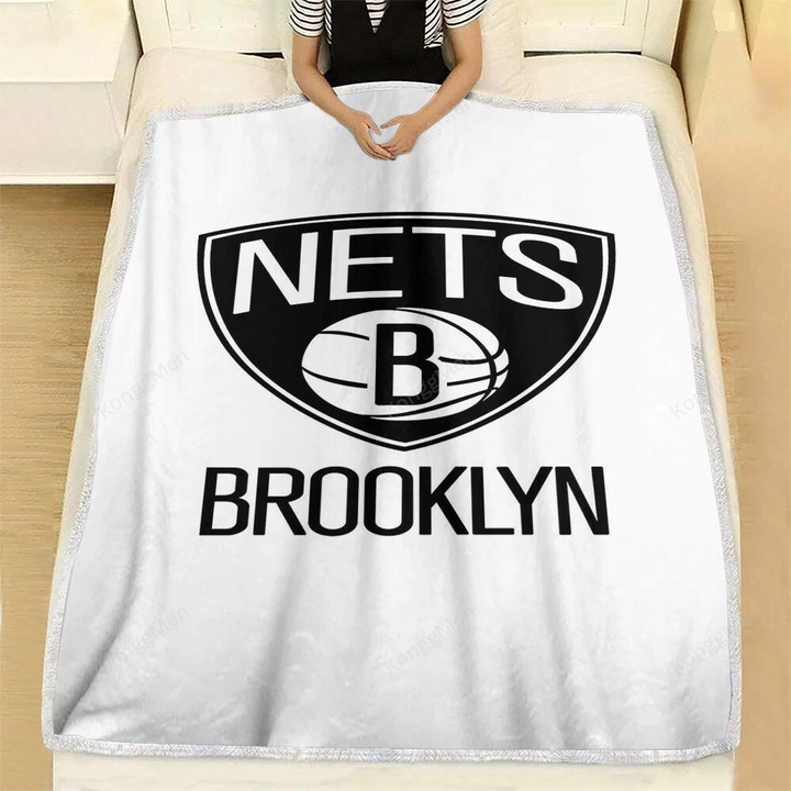 Nets Fleece Blanket - Brooklyn Nba S Soft Blanket, Warm Blanket