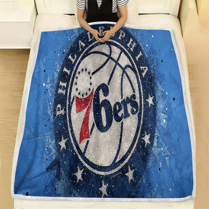 Philadelphia 76Ers Fleece Blanket - Nba Basketball Sixers10012002 Soft Blanket, Warm Blanket