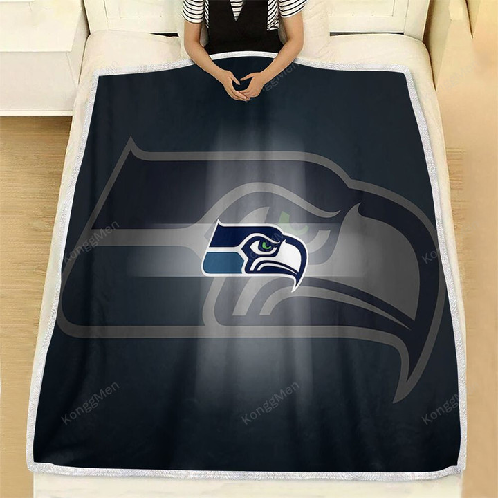 Nfl Fleece Blanket - Seattle Seahawks  Soft Blanket, Warm Blanket