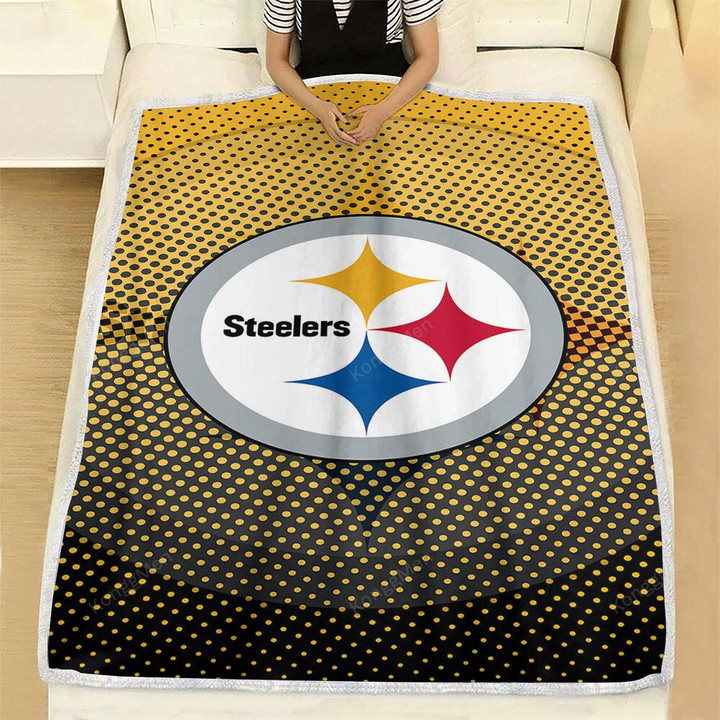 Pittsburgh Sers Fleece Blanket - Football Mascot Nfl Soft Blanket, Warm Blanket