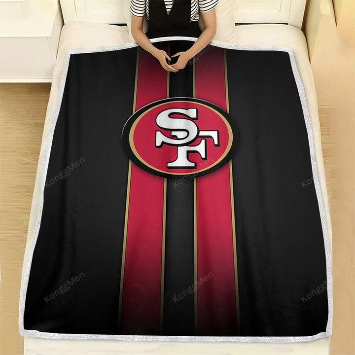 San Francisco 49Ers Fleece Blanket - 49 Football Forty Soft Blanket, Warm Blanket