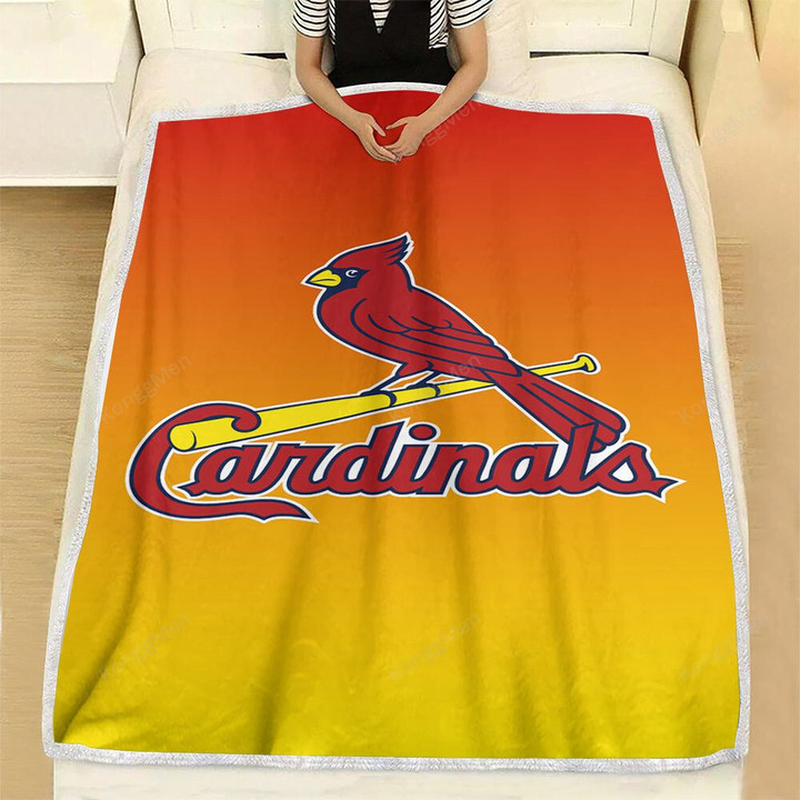 St Louis Cardinals Fleece Blanket - Mlb Stl  Soft Blanket, Warm Blanket
