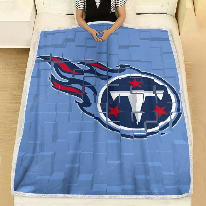 Tennessee Titans Fleece Blanket - Football Nfl Sport Soft Blanket, Warm Blanket