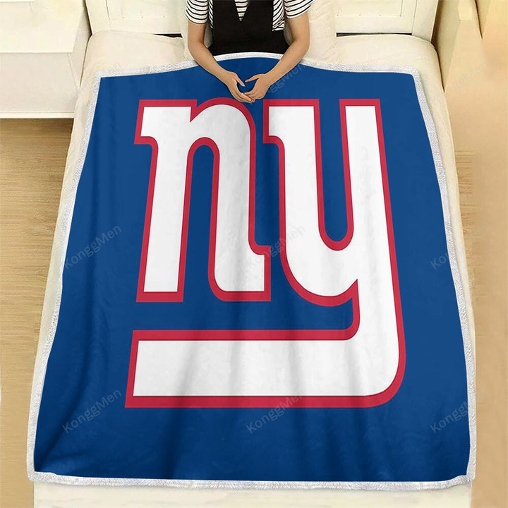 Sports Fleece Blanket - Football New York Giants1004  Soft Blanket, Warm Blanket