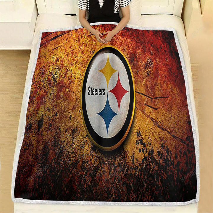 Pittsburgh Sers  Fleece Blanket - Of Yellow Red And Black Sers  Soft Blanket, Warm Blanket