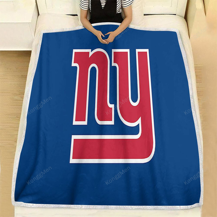 New York Giants Fleece Blanket - Red Ny1002  Soft Blanket, Warm Blanket
