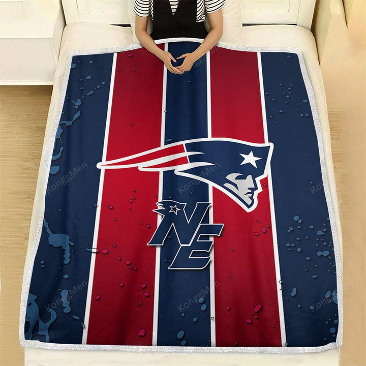 Ne Patriots Fleece Blanket - Football New England Patriots Soft Blanket, Warm Blanket