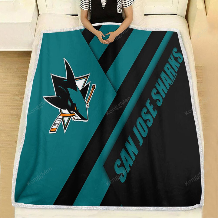 San Jose Sharks Nhl For Your Fleece Blanket - Club San Jos San San Joscalifornia Soft Blanket, Warm Blanket