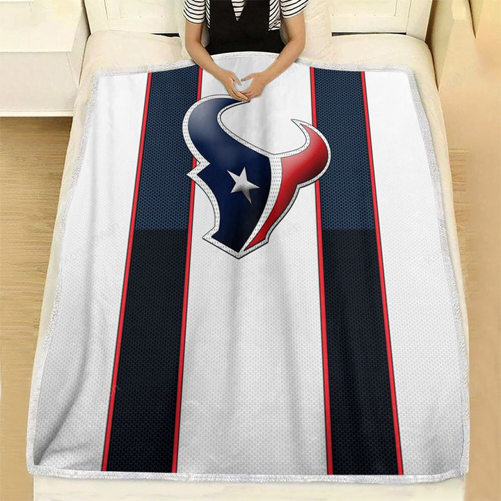 Texans Fleece Blanket - Football Houston Nfl Soft Blanket, Warm Blanket