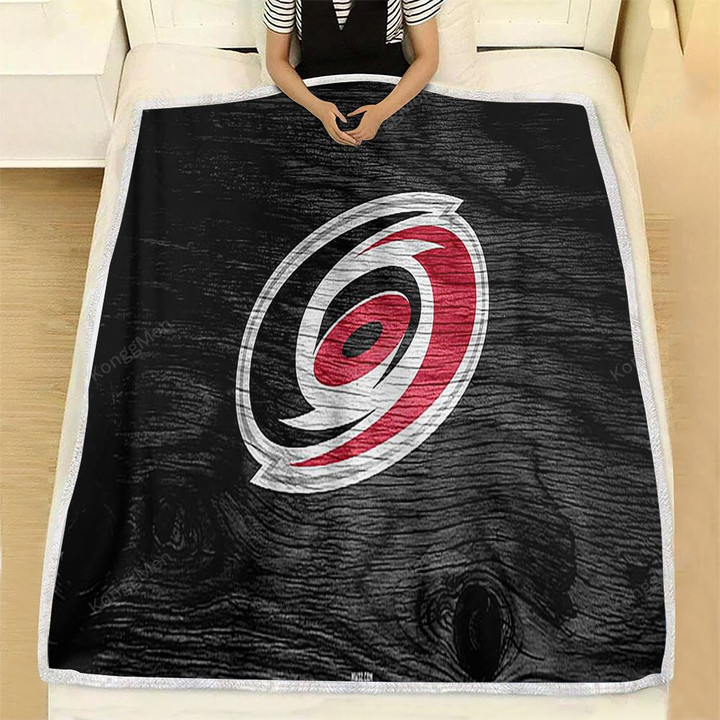 Sports Fleece Blanket - Hockey Carolina Hurricanes  Soft Blanket, Warm Blanket