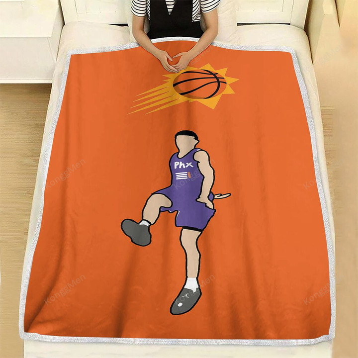 Phoenix Suns Fleece Blanket - Booker Devin Booker Ix Soft Blanket, Warm Blanket
