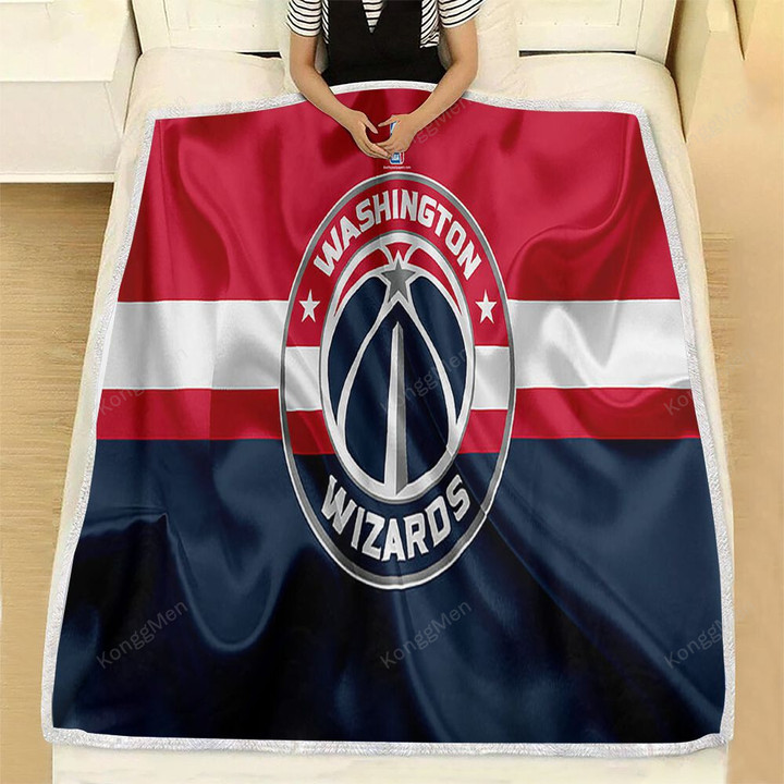 Washington Wizards Fleece Blanket - Basketball Club Nba  Soft Blanket, Warm Blanket