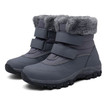 Women Thick Fur Padded Boots Cozy Outdoor Waterproof Winter Shoes