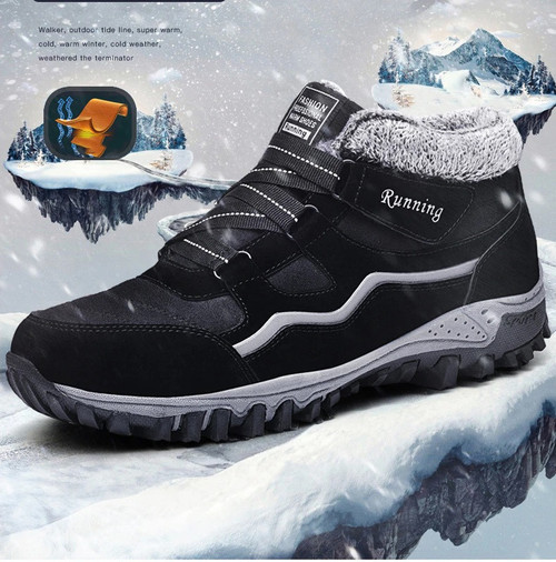 [#1 TRENDING WINTER 2021] PREMIUM UNISEX Snowy Villi Leather Ankle Boots