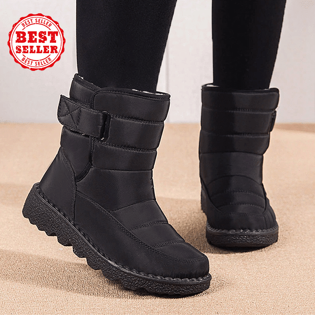 [#1 TRENDING WINTER 2021] PREMIUM Women's Waterproof Velcro Snow Boots