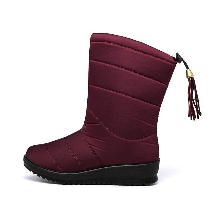 Waterproof Winter Snow Boots Women Keep Warm Anti-Slip Fur Lined