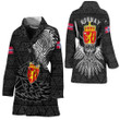 Wonder Print Clothing - Norway Raven Viking Bath Robe