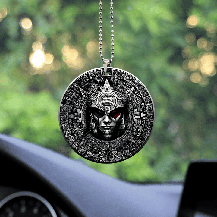 Namishirt Aztec Unique Design Aztec All Over Printed Car Hanging Ornament