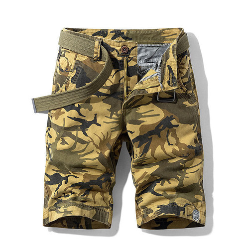 Cotton Camouflage Casual Shorts Men's New Fashion