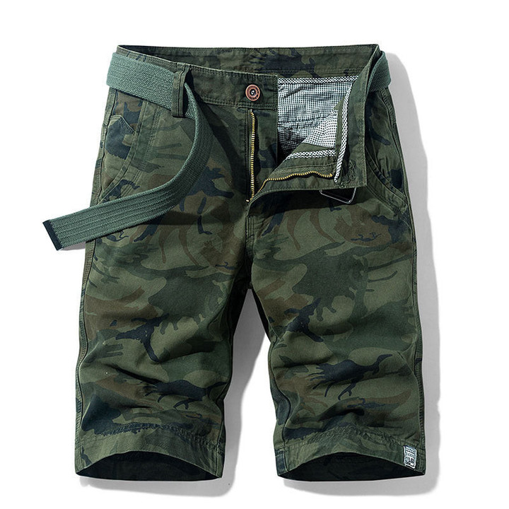 Cotton Camouflage Casual Shorts Men's New Fashion