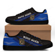 Moto Guzzi AN-LT ST Smith Schuhe Ver 2 Blue Skate Schuhe