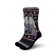 Sasuke Uchiha Socken Ugly Christmas Anime Socken